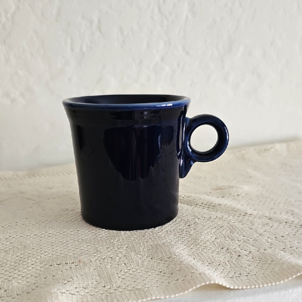 Fiestaware Navy Blue Ceramic Mug